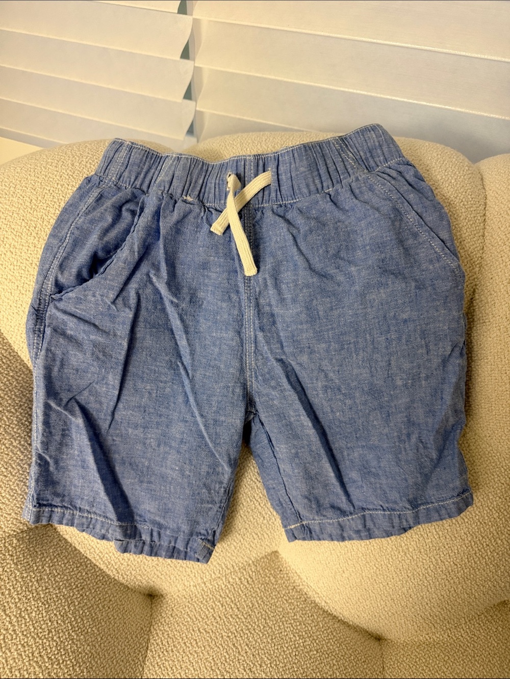 H&M Light Blue Drawstring Shorts